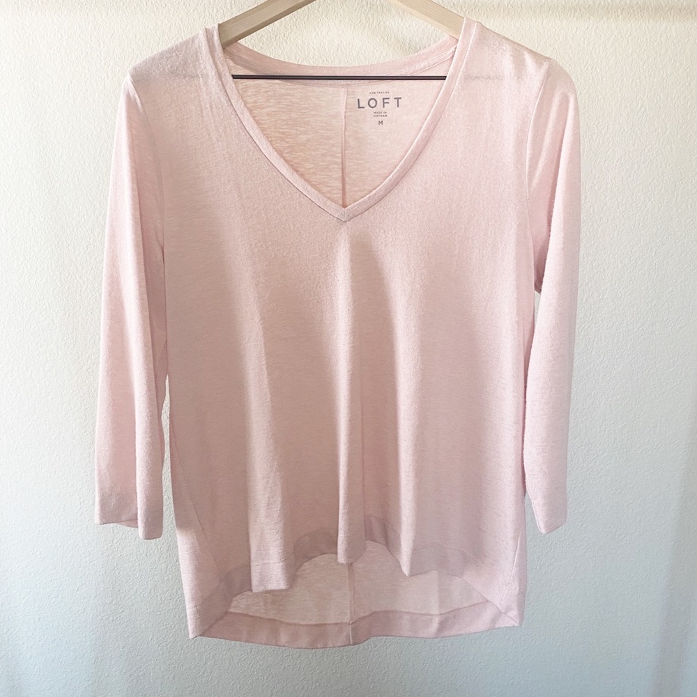 LOFT 3/4 Sleeve Lightweight Sweater